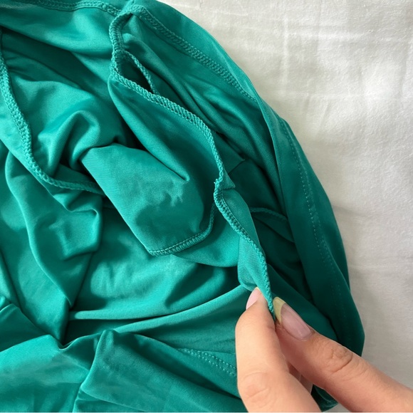 Turquoise mini dress - Picture 3 of 8